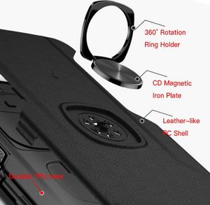 Etui Armor Ring Galaxy Note 10 czarne uniwersalny 3