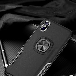 Etui Pancerne Armor Ring iPhone XR czarne 4