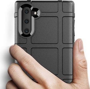 Etui Pancerne Rugged Square Galaxy Note 10 czarne 3