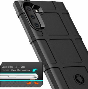 Etui Pancerne Rugged Square Galaxy Note 10 czarne 6