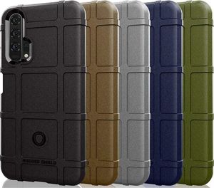Etui Pancerne Rugged Square HUAWEI HONOR 20/20 PRO czarne uniwersalny 8