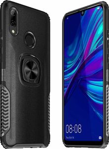 Etui Pancerne Armor Ring Cover Holder 360 SAMSUNG GALAXY A40 czarne uniwersalny 1