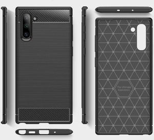 Etui Pancerne Carbon SAMSUNG GALAXY NOTE 10 czarne uniwersalny 4