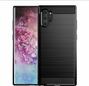 Etui Pancerne Carbon SAMSUNG GALAXY NOTE 10+ PLUS czarne uniwersalny 2