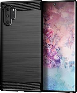 Etui Pancerne Carbon SAMSUNG GALAXY NOTE 10+ PLUS czarne uniwersalny 5