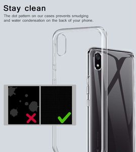 Etui Slim case XIAOMI REDMI 7A transparentne uniwersalny 7