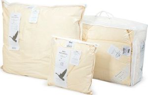 AMZ Poduszka Puchowa Natural Bawełniana Krem 50x60 2