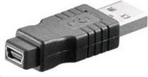 Adapter USB PremiumCord miniUSB - USB Czarny  (kur10) 1