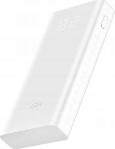 Powerbank Xiaomi QB821 ZMI LED 20000 mAh Biały 1