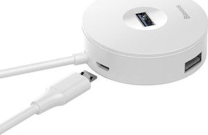 HUB USB Baseus 1x microUSB  + 4x USB-A 3.0 (CAHUB-F02) 7