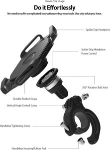 Ringke Uchwyt zaciskowy do roweru ACSG0001 5