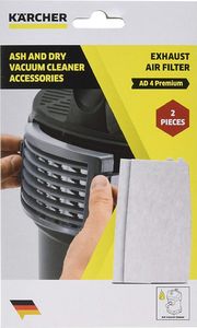 Karcher Kärcher Exhaust air filter for ash and dry vacuum AD 2, AD 4 premium - 2.863-262.0 1