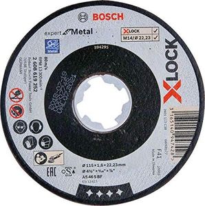 Bosch Bosch cutting disk X-LOCK Expert for Metal 115mm straight (115 x 1.6 x Length 22.23mm) 1