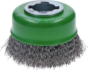 Bosch Bosch X-LOCK cup brush Clean for Inox 75mm, corrugated (O 75 mm, 0.3 mm wire) 1