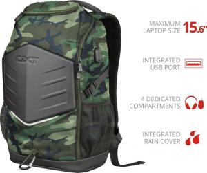 Plecak Trust GXT 1255 Outlaw Camo 15.6" (GAXB-080) 2