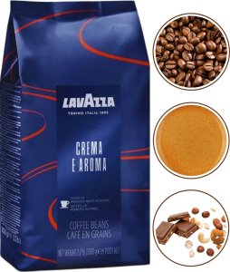 Kawa ziarnista Lavazza Creme e Aroma blue 1 kg 2