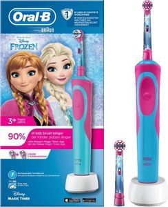 Szczoteczka Oral-B Szczoteczka rotacyjna Kids Stages Power Frozen + 2 końcówki Różowo-niebieska 2