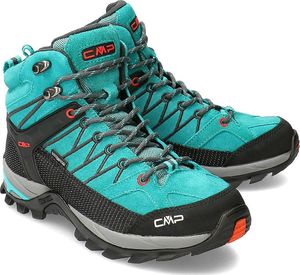Buty trekkingowe damskie CMP Buty damskie Rigel Mid turkusowe r. 36 (3Q12946 08LD) 1