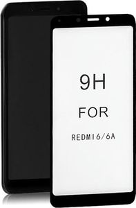 Qoltec Qoltec Hartowane szkło ochronne PREMIUM do Xiaomi Redmi 6A | 6D | pełne | czarne 1