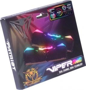Pamięć Patriot Viper RGB, DDR4, 16 GB, 3600MHz, CL17 (PVR416G360C7K) 2