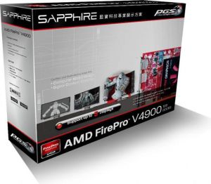 Karta graficzna Sapphire AMD FirePro V4900, 1GB GDDR5, 128 Bit, 2XDP, DVI (31004-24-40R) 2