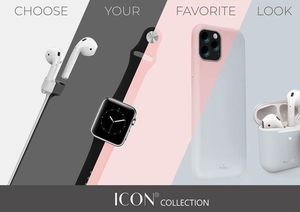 Puro Puro Icon Cover do iPhone 11 Pro brązowo-szary 3