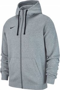 Nike Bluza męska Team Club 19 Full-Zip Fleece Hoodie szara r. L (AJ1313 063) 1