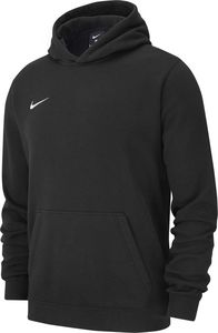 Nike Bluza dziecięca Team Club 19 Fleece Hoodie PO czarna r. 137 (AJ1544 010) 1