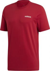 Adidas Koszulka męska Essentials Plain Tee czerwona r. M (EI9780) 1