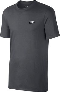 Nike Koszulka męska M NSW Club Embroidery Futura grafitowa r. XL (827021 021) 1