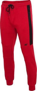4f Spodnie męskie H4Z19-SPMD070 czerwone r. L 1