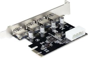 Kontroler LogiLink PCIe 2.0 x1 - 4x USB 3.0 (PC0057) 4