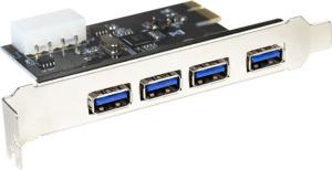 Kontroler LogiLink PCIe 2.0 x1 - 4x USB 3.0 (PC0057) 5