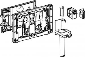 Geberit pojemnik na kostki higieniczne (115062211) 2