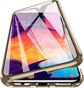 Etui Magnetyczne Front+Back Note 10 Gold 1