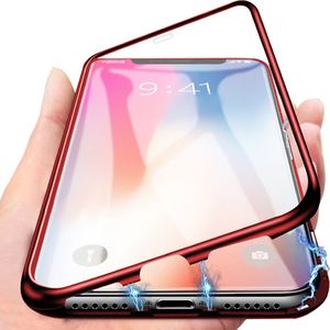 Etui Magnetyczne Front+Back iPhone 11 Pro Red 1