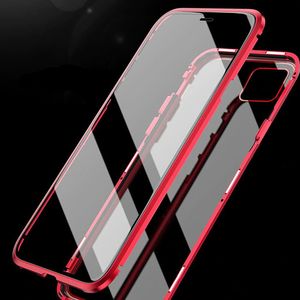 Etui Magnetyczne Front+Back iPhone 11 Pro Max Red uniwersalny 7