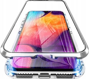 Etui Magnetyczne Front+Back Huawei P30 Pro Silver 1