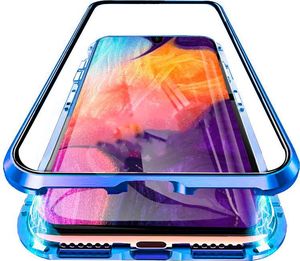 Etui Magnetyczne Front+Back Samsung Galaxy A50 Blue 1