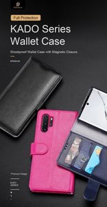 Dux Ducis Etui portfel z klapką Dux Ducis Kado SAMSUNG GALAXY NOTE 10+ PLUS czarne uniwersalny 11