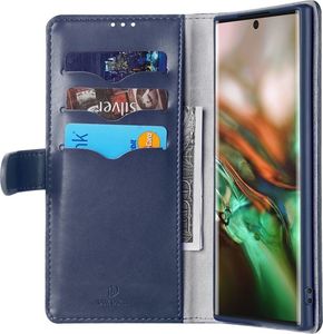 Dux Ducis Etui portfel z klapką Dux Ducis Kado SAMSUNG GALAXY NOTE 10 niebieskie uniwersalny 2