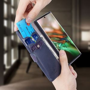 Dux Ducis Etui portfel z klapką Dux Ducis Kado SAMSUNG GALAXY NOTE 10 niebieskie uniwersalny 9