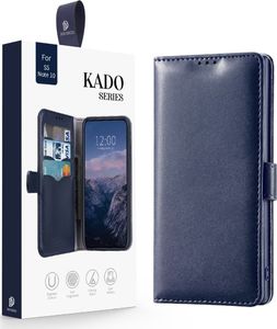 Dux Ducis Etui portfel z klapką Dux Ducis Kado SAMSUNG GALAXY NOTE 10 niebieskie uniwersalny 10