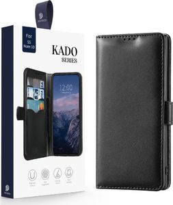 Dux Ducis Etui portfel z klapką Dux Ducis Kado SAMSUNG GALAXY NOTE 10 czarne uniwersalny 12