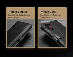 Dux Ducis Etui portfel z klapką Dux Ducis Kado SAMSUNG GALAXY NOTE 10 czarne uniwersalny 17