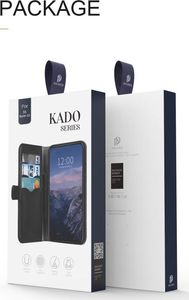 Dux Ducis Etui portfel z klapką Dux Ducis Kado SAMSUNG GALAXY NOTE 10 czarne uniwersalny 25