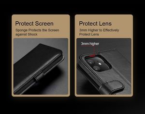 Dux Ducis Etui portfel z klapką Dux Ducis Kado IPHONE 11 czarne uniwersalny 16