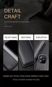 Dux Ducis Etui portfel z klapką Dux Ducis Kado IPHONE 11 czarne uniwersalny 19