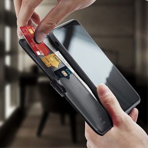 Dux Ducis Etui portfel z klapką Dux Ducis Kado IPHONE 11 czarne uniwersalny 9