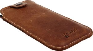 Nexeri Etui Leather Pocket XXL GALAXY A10 / IPHONE 8+ PLUS brązowe 7